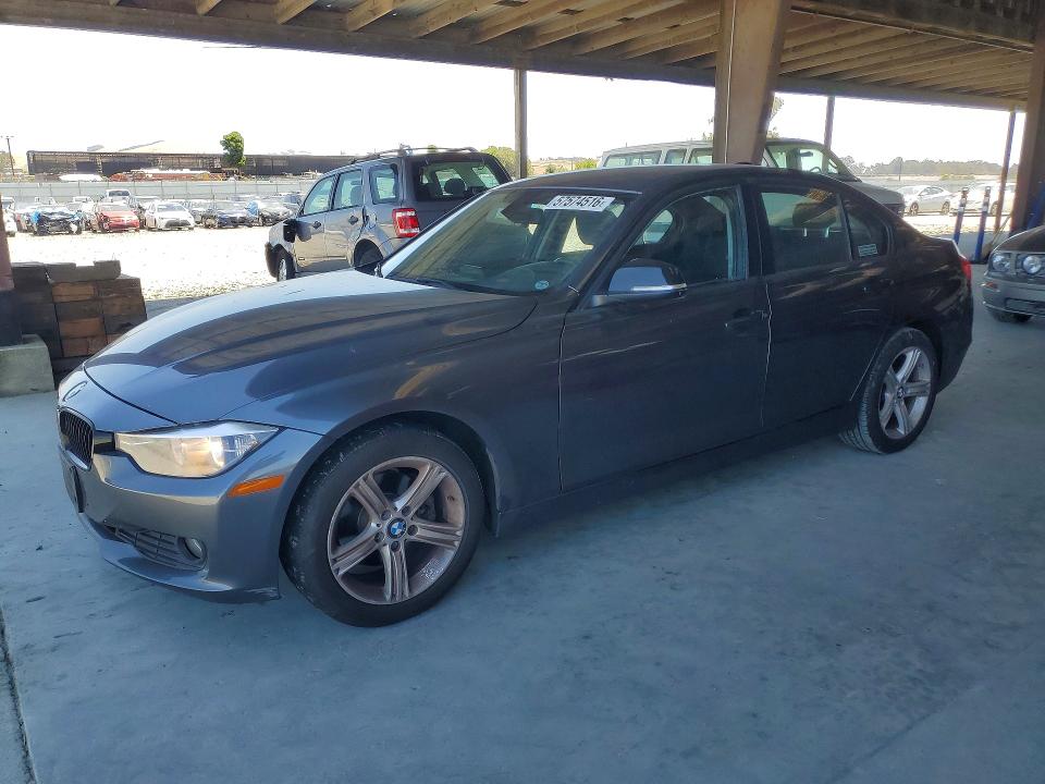 2014 BMW 3 series VIN WBA3B1G57ENS79128 COPART salvage auction — FRONT END, Ca - Salvage Certificate, sold $1,000 on 2026-07-09 (photo 1)