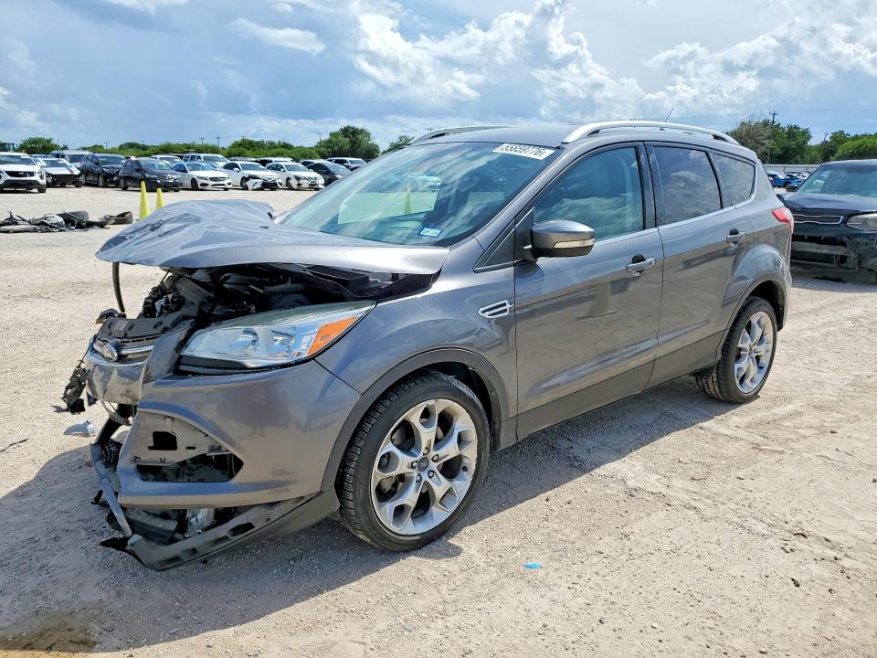 2014 Ford Escape VIN 1FMCU0J98EUA92615 COPART salvage auction — FRONT END, Tx - Salvage Vehicle Title, sold $350 on 2026-07-02 (photo 1)
