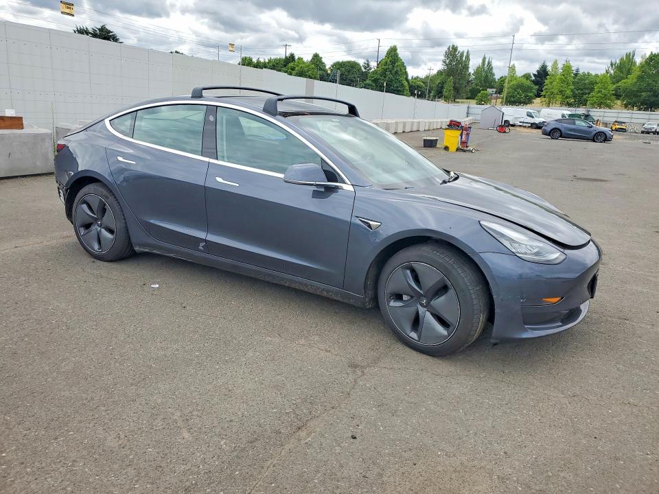 2019 Tesla Model 3 VIN 5YJ3E1EB6KF453199 COPART salvage auction — REAR END, Or - Salvage Title Certificate, sold $8,200 on 2026-07-27 (photo 4)