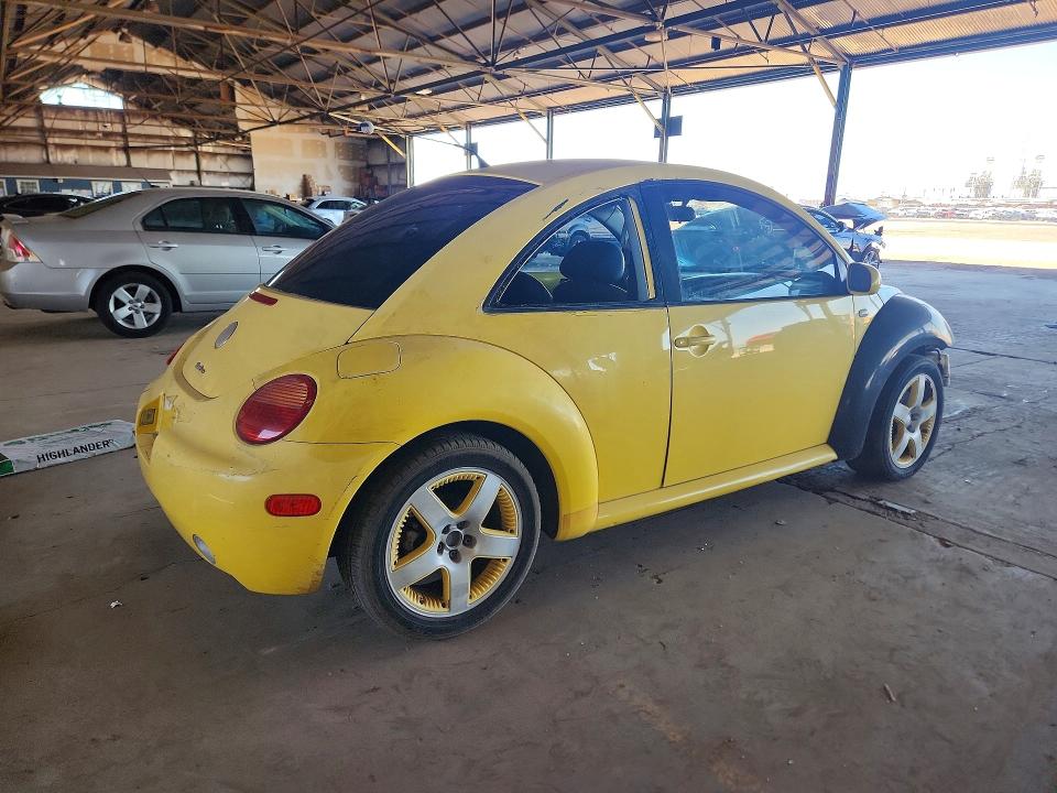 2002 Volkswagen Beetle VIN 3VWCD21C12M450016 COPART salvage auction — FRONT END, Az - Certificate Of Title, sold $475 on 2026-07-27 (photo 3)