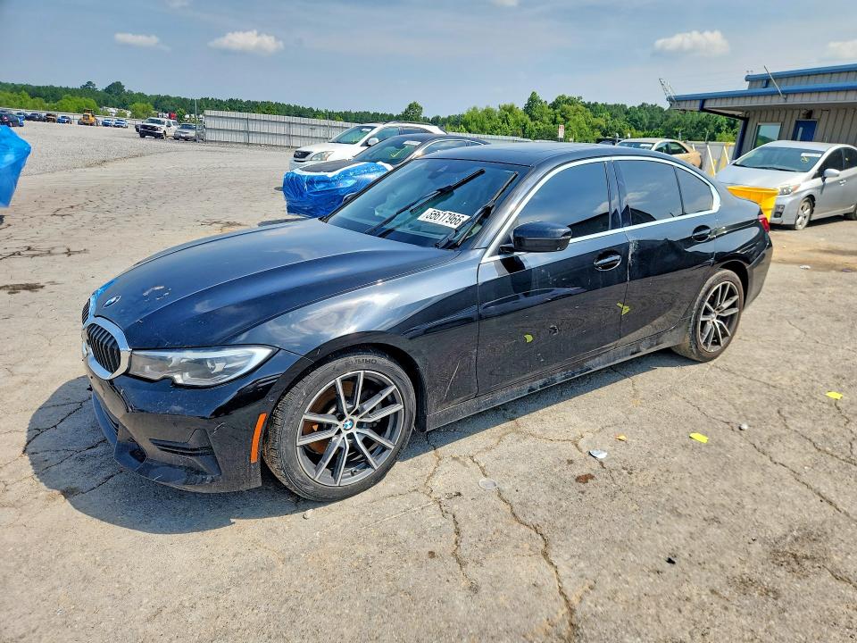 2021 BMW 3er VIN 3MW5R1J03M8B47342 — COPART salvage auction photo