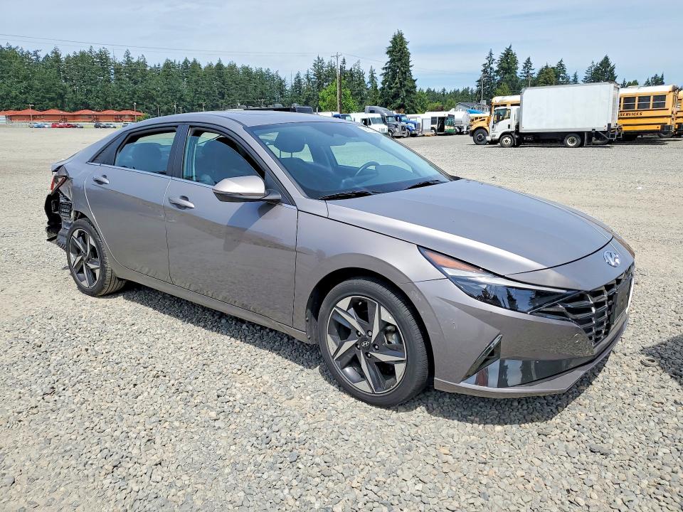 2023 Hyundai VIN KMHLN4AJXPU044325 COPART salvage auction — REAR END, Wa - Bill Of Sale, sold $6,600 on 2026-07-14 (photo 4)
