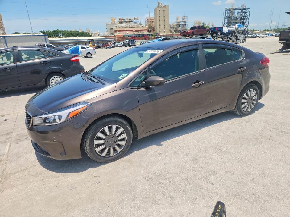 2018 Kia Forte VIN 3KPFK4A73JE185998 COPART salvage auction — WATER/FLOOD, La - Cert Of Title-Salvage Flood, sold $1,300 on 2026-07-22 (photo 1)