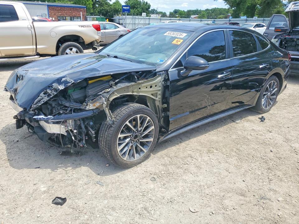 2020 Hyundai VIN 5NPEH4J21LH021307 COPART salvage auction — FRONT END, Va - Cert Of Title - Salvage, sold $2,500 on 2026-07-07 (photo 1)