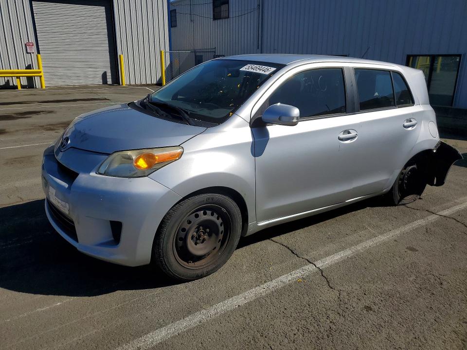 2012 Scion Xd VIN JTKKU4B45C1022698 COPART salvage auction — REAR END, Ca - Salvage Certificate, sold $450 on 2026-07-06 (photo 1)