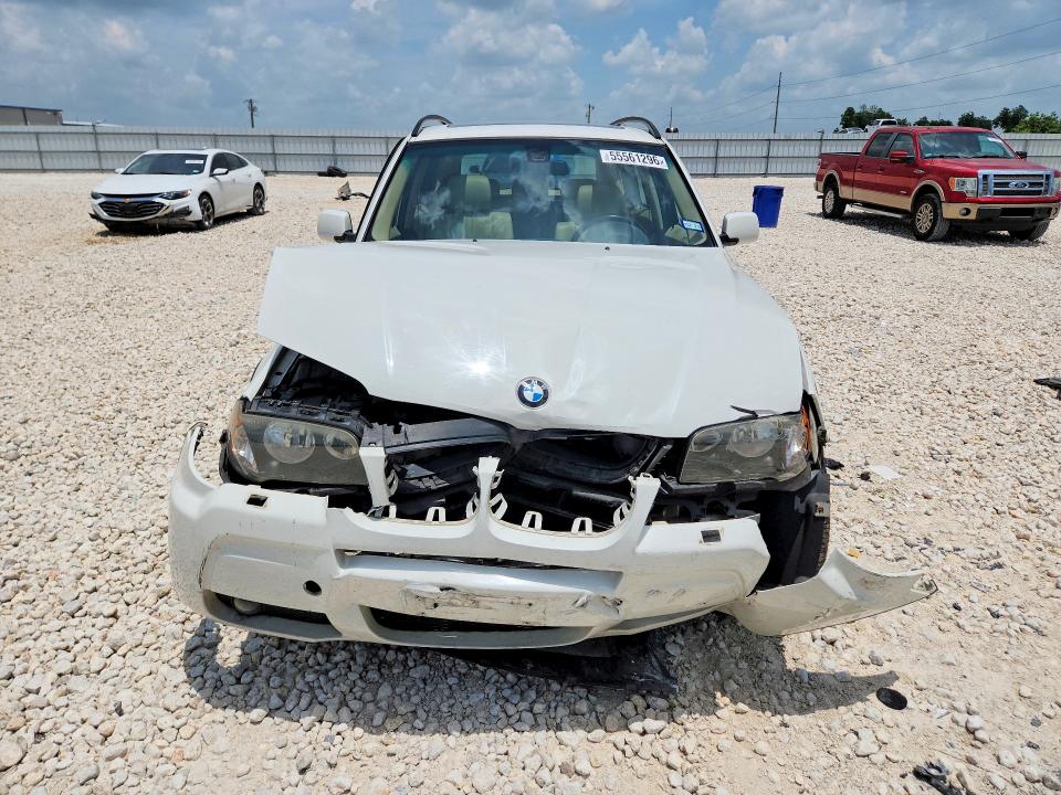 2006 BMW X3 VIN WBXPA93486WG75282 COPART salvage auction — FRONT END, Tx - Salvage Vehicle Title, sold $300 on 2026-07-02 (photo 5)