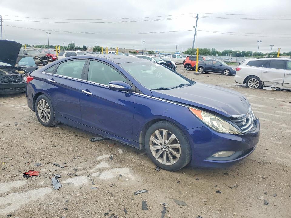 2014 Hyundai Sonata VIN 5NPEC4AC7EH892190 COPART salvage auction — FRONT END, Salvage Title, sold $225 on 2026-07-21 (photo 4)