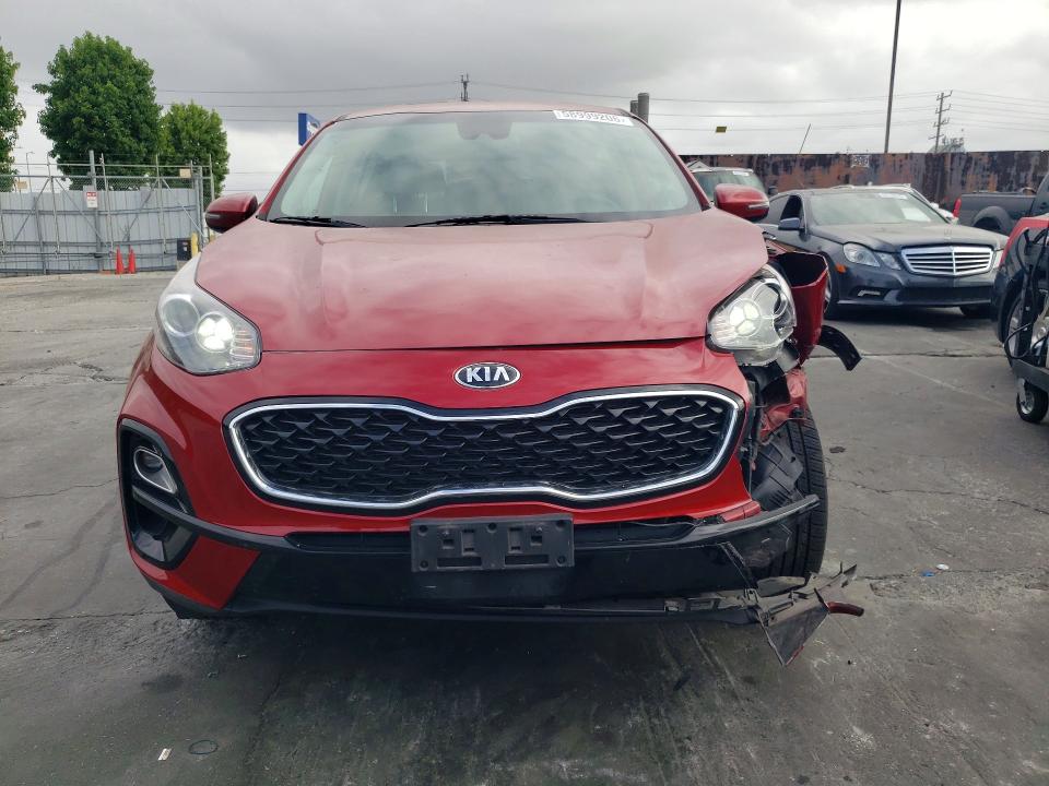 2022 Kia Sportage VIN KNDPMCAC5N7949751 COPART salvage auction — FRONT END, CA - SALVAGE CERTIFICATE, sold $4,300 on 2026-07-22 (photo 5)