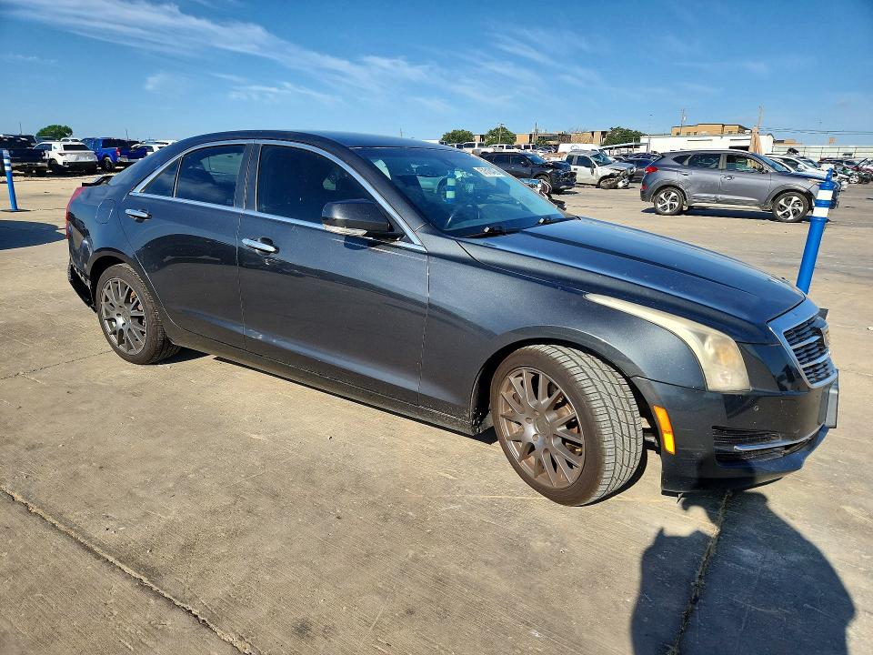 2015 Cadillac Ats VIN 1G6AB5RX3F0102206 COPART salvage auction — REAR END, Tx - Salvage Vehicle Title, sold $1,500 on 2026-07-09 (photo 4)