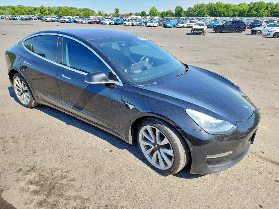 2019 Tesla VIN 5YJ3E1EB6KF191894 COPART salvage auction — REAR END, Nj - Cert Of Title-Salvage, sold $3,900 on 2026-07-07 (photo 4)