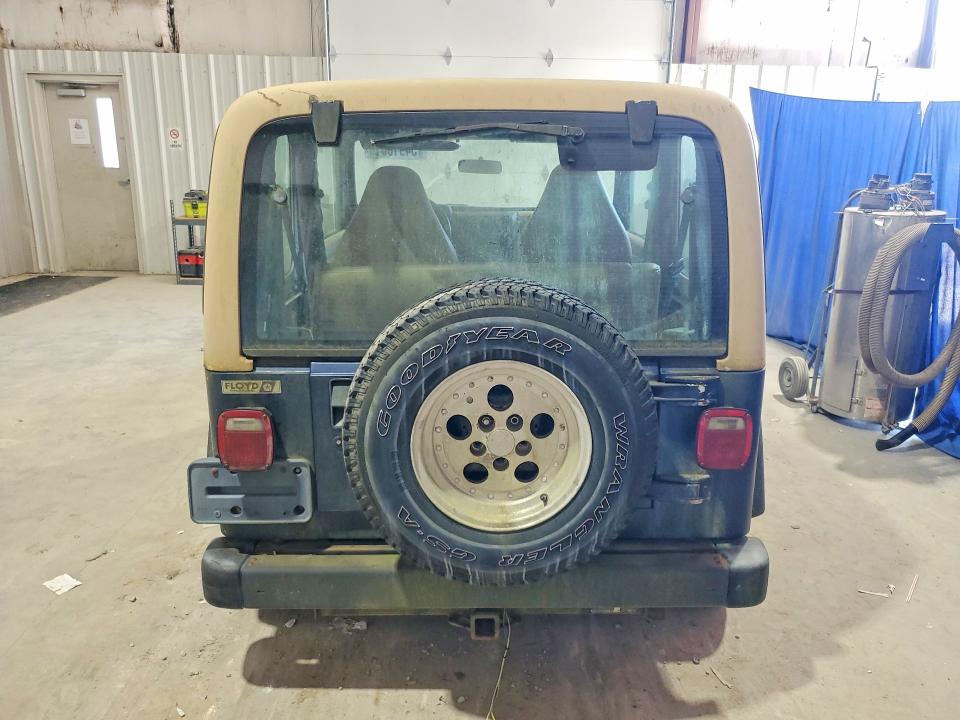 1997 Jeep Wrangler / VIN 1J4FY19SXVP538954 COPART salvage auction — NORMAL WEAR, Va - Certificate Of Title, sold $725 on 2026-07-09 (photo 6)