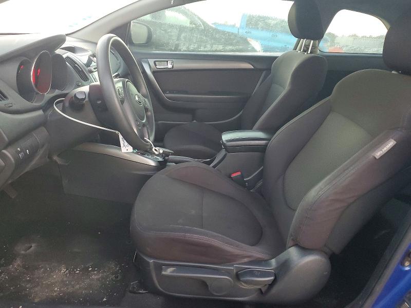 2013 Kia Forte VIN KNAFU6A24D5670660 COPART salvage auction — FRONT END, Tx - Salvage Vehicle Title, sold $875 on 2026-07-09 (photo 7)
