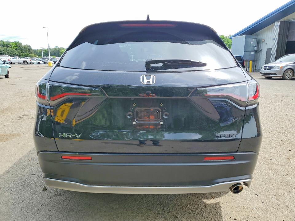2023 Honda Hr-v VIN 3CZRZ2H59PM734758 COPART salvage auction — UNDERCARRIAGE, Ct - Cert Of Title-Salvage, sold $8,400 on 2026-07-02 (photo 6)