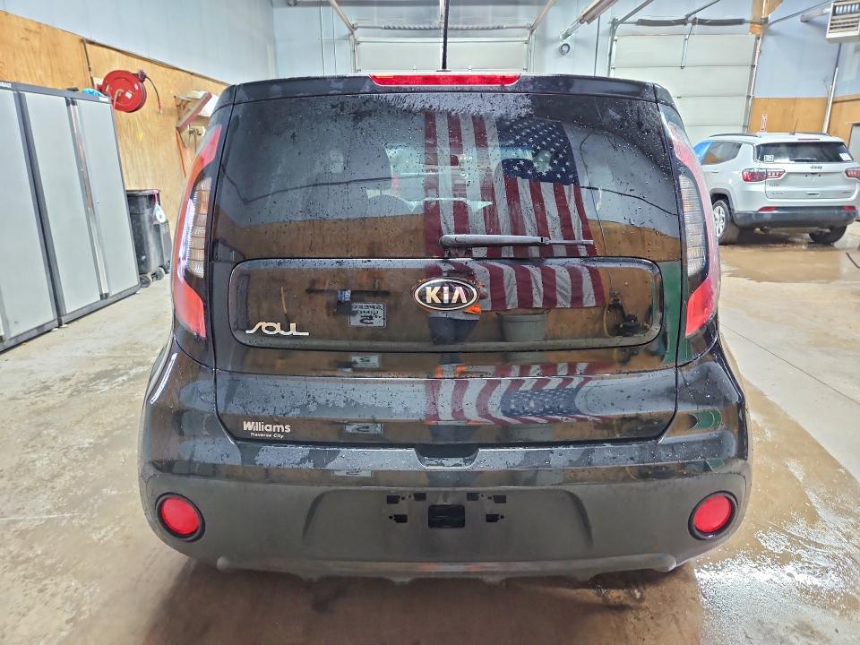 2017 Kia Soul VIN KNDJN2A23H7445742 COPART salvage auction — FRONT END, Mi - Certificate Of Title, sold $70 on 2026-07-29 (photo 6)