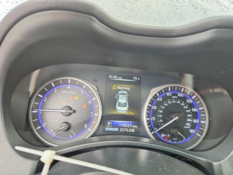 2016 Infiniti Q50 VIN JN1CV7AP7GM203203 COPART salvage auction — UNDERCARRIAGE, Ga - Cert Of Title-Salvage, sold $900 on 2026-07-27 (photo 9)