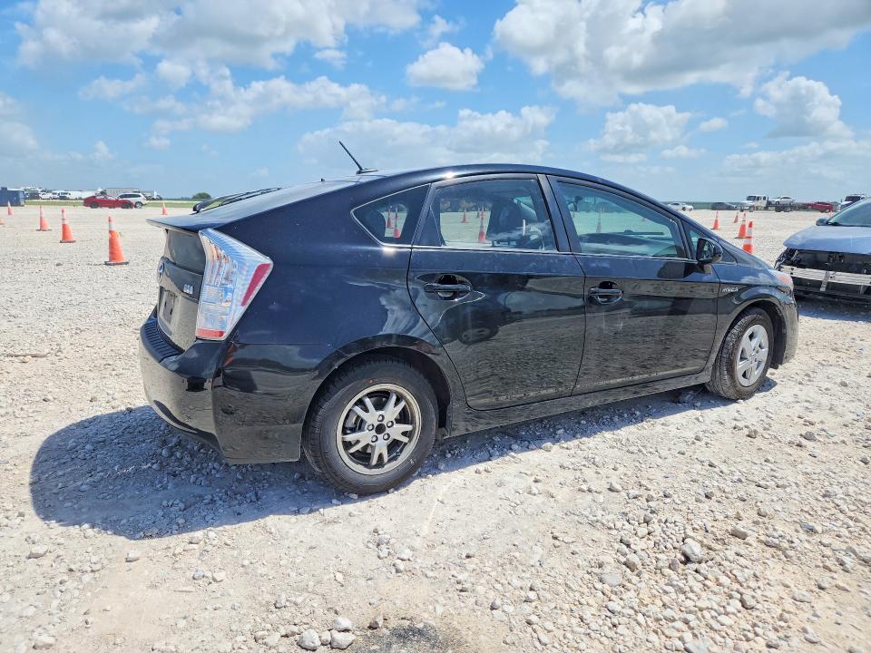 2010 Toyota Prius VIN JTDKN3DU1A1295131 COPART salvage auction — SIDE, TX - SALVAGE VEHICLE TITLE, sold $1,500 on 2026-07-16 (photo 3)
