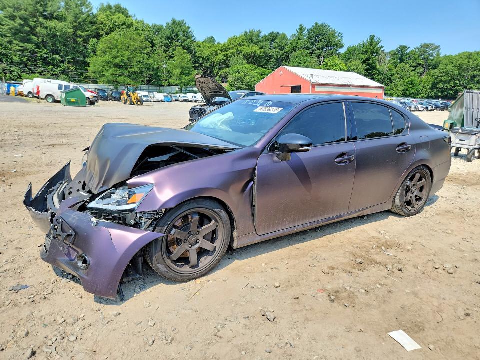 2015 Lexus Gs VIN JTHCE1BL9FA004514 COPART salvage auction — FRONT END, MA - CERTIFICATE OF TITLE, sold $775 on 2026-07-23 (photo 1)