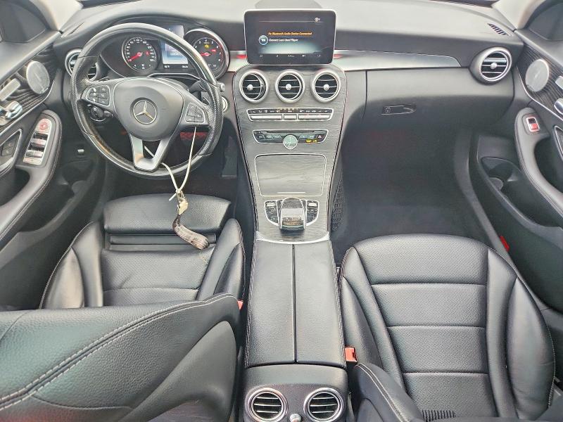 2016 Mercedes-benz C-klasse VIN WDDWF4KB8GR172321 COPART salvage auction — REAR END, Fl - Cert Of Title Slvg Rebuildable, sold $2,650 on 2026-07-14 (photo 8)