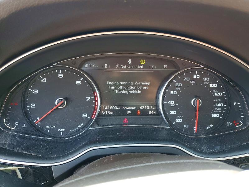 2017 Audi VIN WA1LHAF76HD043255 COPART salvage auction — REAR END, Al - Cert Of Title-Salvage Title, sold $6,000 on 2026-07-20 (photo 9)