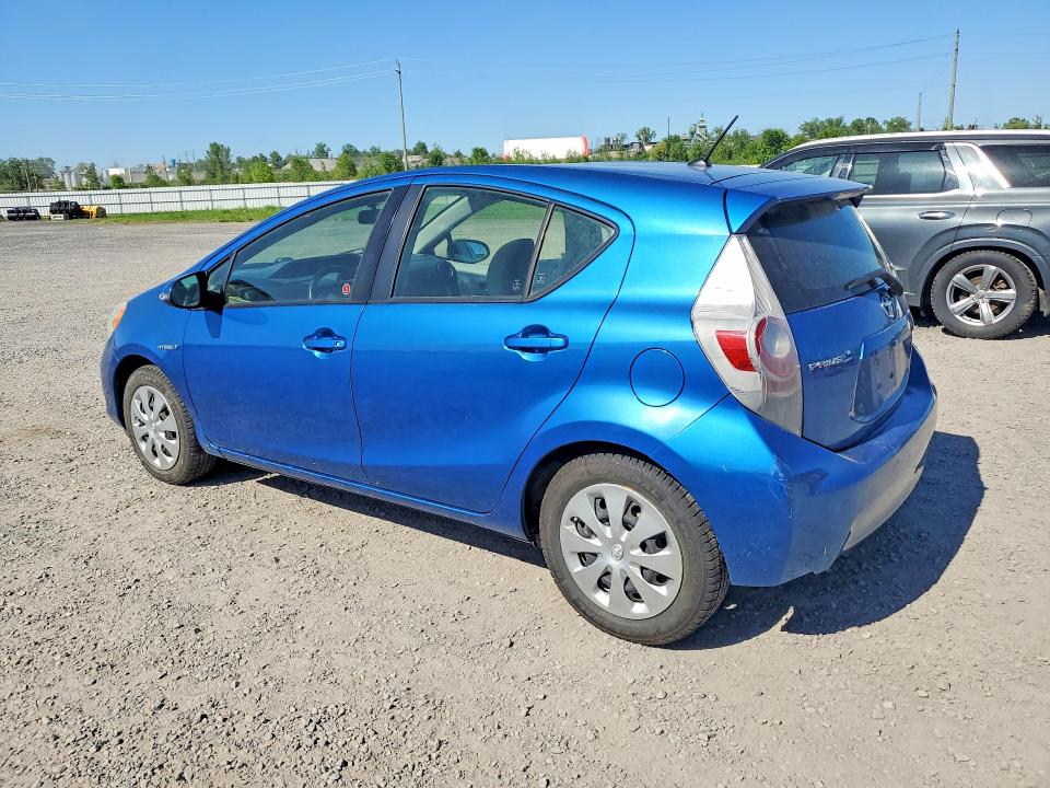 2014 Toyota VIN JTDKDTB37E1572593 COPART salvage auction — REAR END, On - Permit No Brand - Unfit, sold $725 on 2026-07-02 (photo 2)