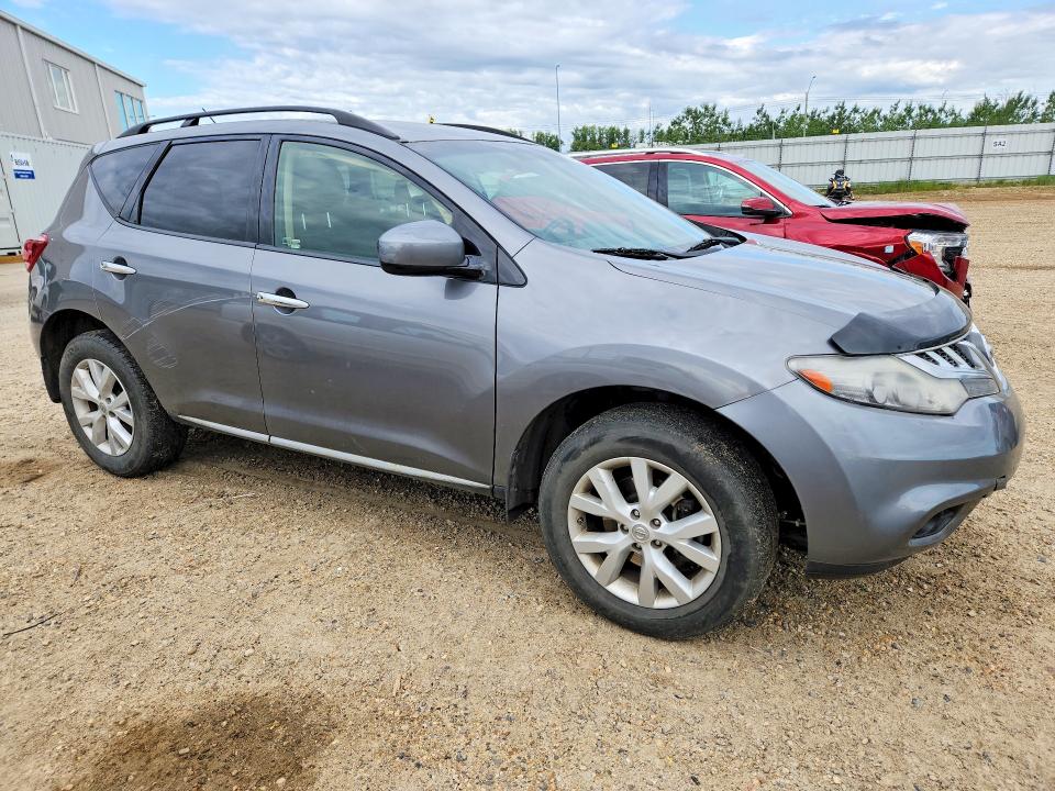 2014 Nissan Murano VIN JN8AZ1MW0EW516091 COPART salvage auction — SIDE, Ab - Bos - Salvage, sold $1,350 on 2026-07-09 (photo 4)