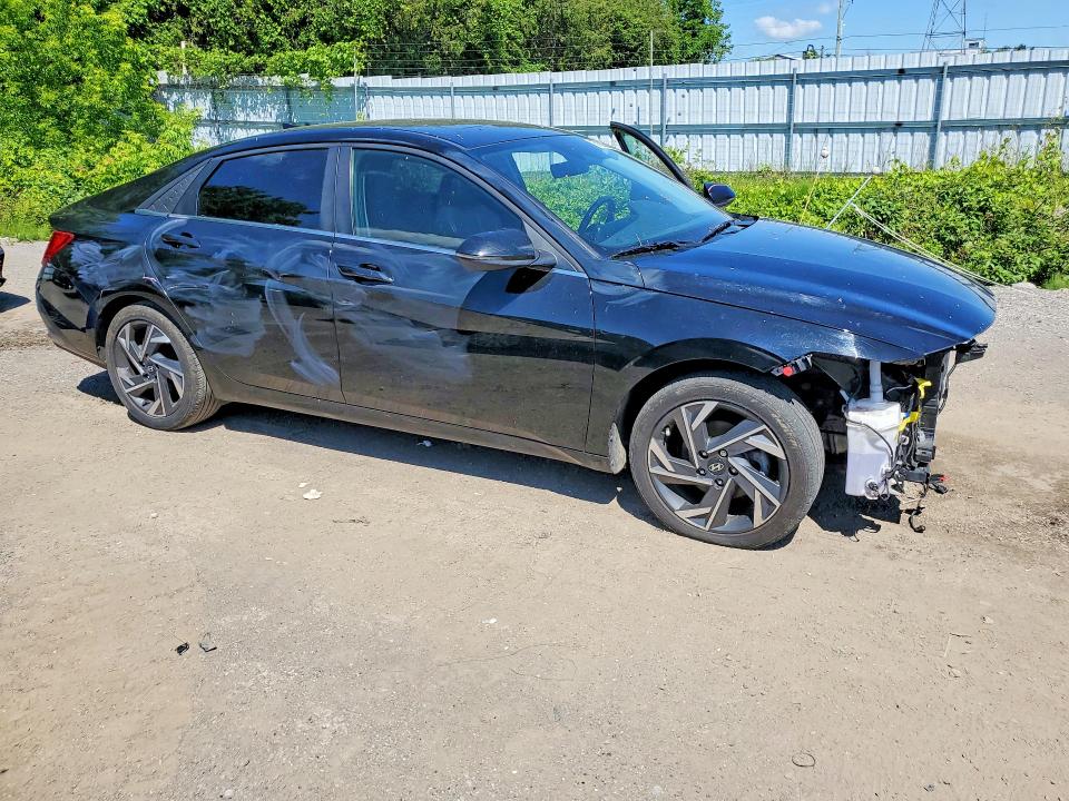 2024 Hyundai Elantra VIN KMHLN4DG6RU723527 COPART salvage auction — FRONT END, On - Permit No Brand - Unfit, sold $7,300 on 2026-07-09 (photo 4)