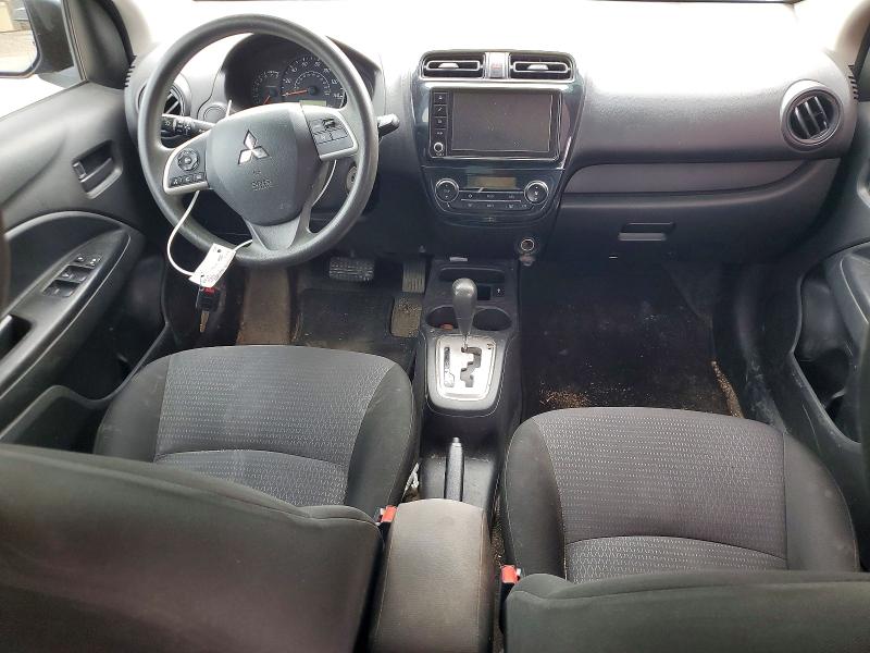 2022 Mitsubishi Mirage VIN ML32FUFJ4NHF07223 COPART salvage auction — REAR END, Tx - Salvage Vehicle Title, sold $2,100 on 2026-07-28 (photo 8)