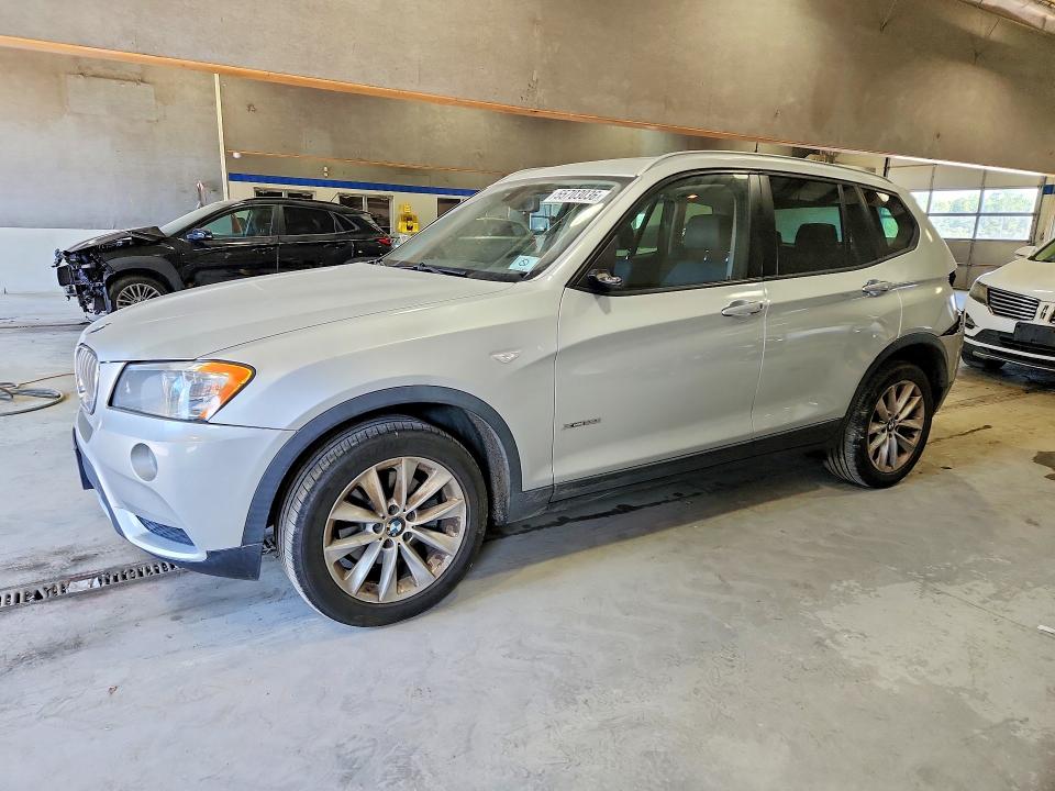 2014 BMW X3 VIN 5UXWX9C5XE0D34370 COPART salvage auction — REAR END, Va - Cert Of Title - Salvage, sold $550 on 2026-07-24 (photo 1)