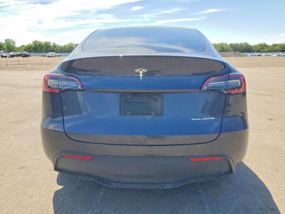 2024 Tesla Model y VIN 7SAYGDEE9RA253620 COPART salvage auction — FRONT END, NY - MV907A W/UNSATISFIED LIEN, sold $13,800 on 2026-07-13 (photo 6)