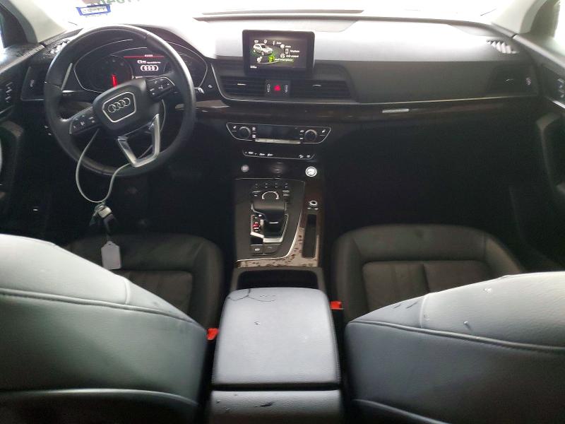 2020 Audi Q5 VIN WA1ANAFY8L2082555 COPART salvage auction — REAR END, Tx - Salvage Vehicle Title, sold $9,400 on 2026-07-14 (photo 8)