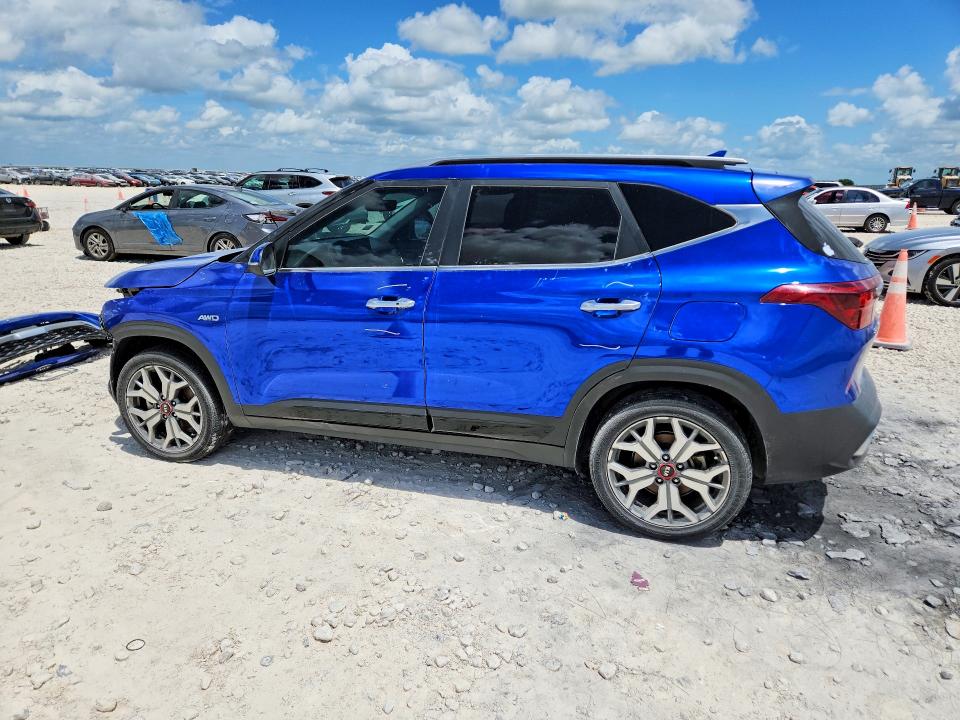 2021 Kia VIN KNDETCA28M7090249 COPART salvage auction — FRONT END, TX - SALVAGE VEHICLE TITLE (P), sold $225 on 2026-07-23 (photo 2)