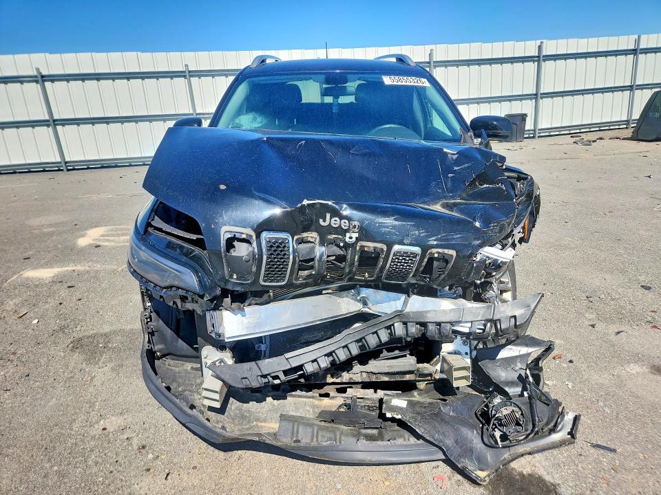 2019 Jeep Cherokee VIN 1C4PJMLB2KD424372 COPART salvage auction — FRONT END, Ma - Cert Of Title-Salvage, sold $675 on 2026-07-29 (photo 5)