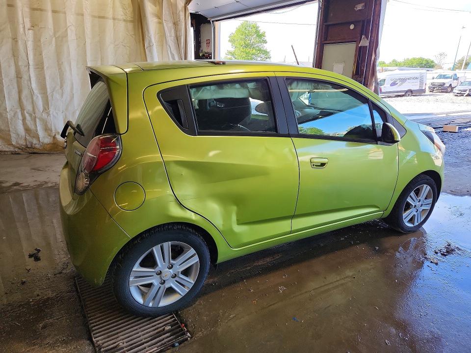 2013 Chevrolet Spark VIN KL8CB6S95DC500707 COPART salvage auction — SIDE, Pa - Certificate Of Salvage, sold $250 on 2026-07-02 (photo 3)