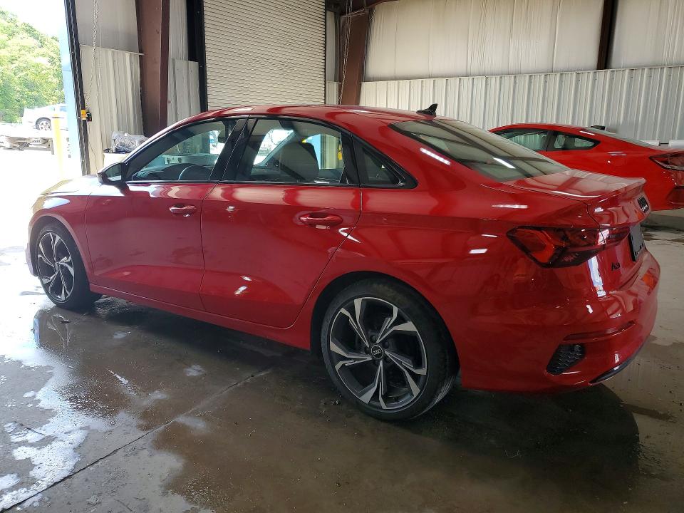 2022 Audi A3 VIN WAUGUDGY4NA105581 COPART salvage auction — FRONT END, Pa - Certificate Of Salvage, sold $10,700 on 2026-07-08 (photo 2)