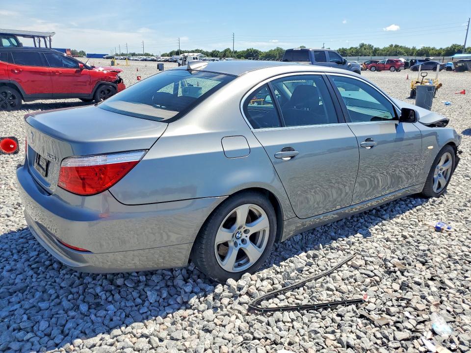 2008 BMW 5er VIN WBANW13548CZ71396 COPART salvage auction — FRONT END, FL - CERTIFICATE OF DESTRUCTION, sold $475 on 2026-07-02 (photo 3)