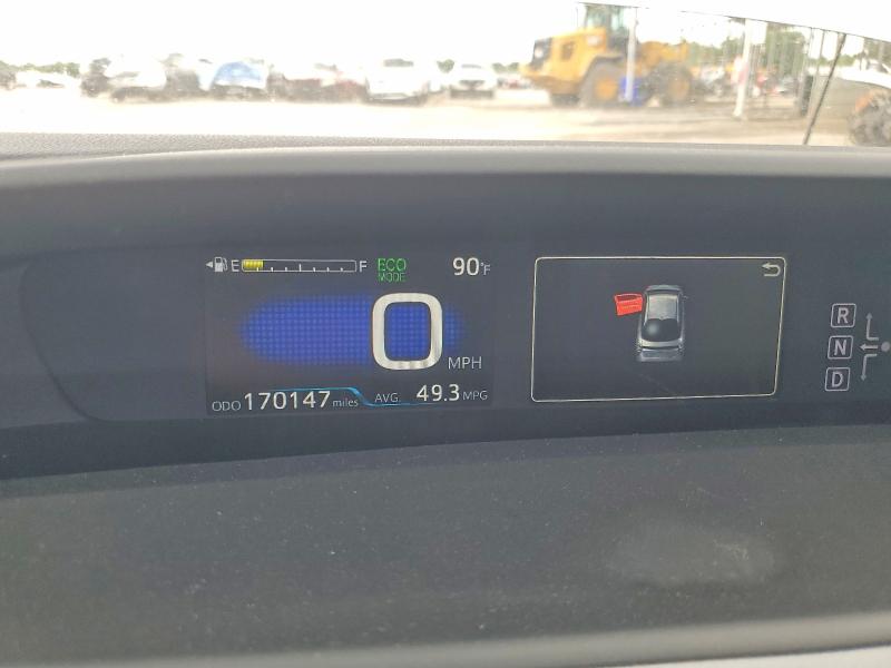 2018 Toyota Prius VIN JTDKARFU5J3064524 COPART salvage auction — SIDE, Ga - Cert Of Title-Salvage, sold $6,700 on 2026-07-28 (photo 9)