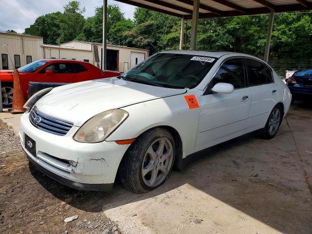2004 Infiniti G35 VIN JNKCV51E14M614218 COPART salvage auction — SIDE, AL - CERT OF TITLE-SALVAGE TITLE (P), sold $250 on 2026-07-28 (photo 1)