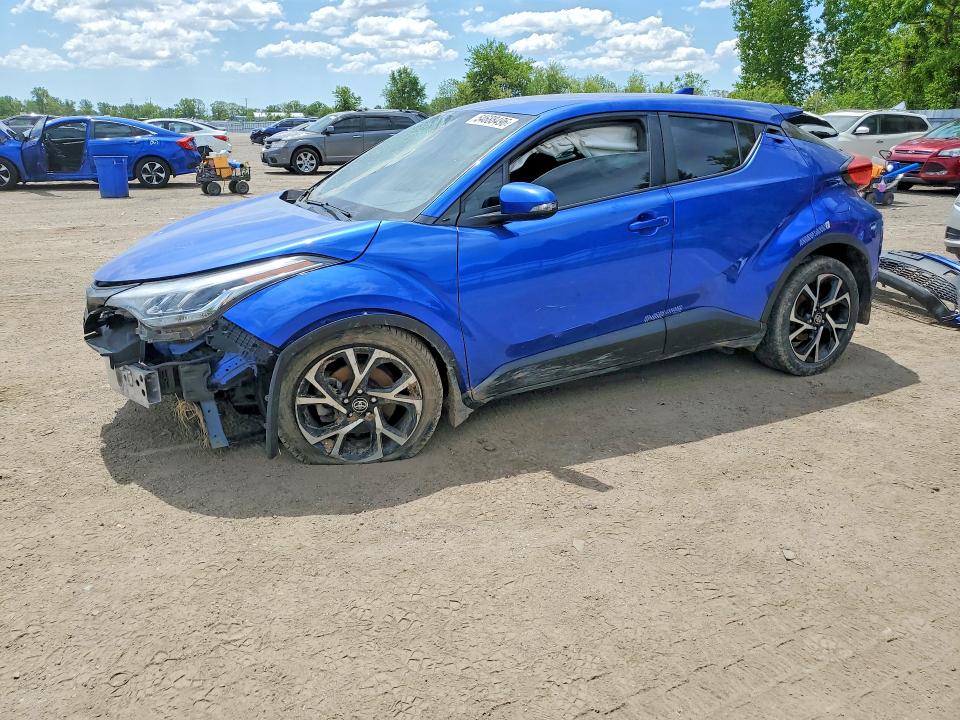 2020 Toyota C-hr VIN JTNKHMBX8L1070844 COPART salvage auction — VANDALISM, ON - PERMIT SALVAGE, sold $225 on 2026-07-21 (photo 1)