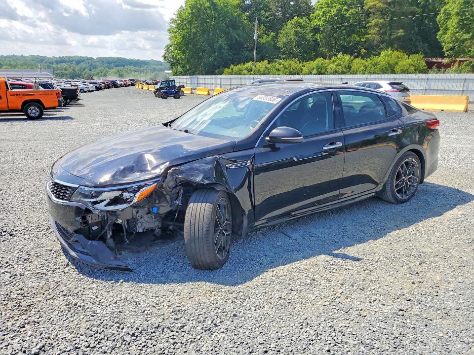 2020 Kia Optima VIN 5XXGT4L34LG431737 COPART salvage auction — FRONT END, Nc - Salvage Certificate Of Title, sold $2,650 on 2026-07-02 (photo 1)