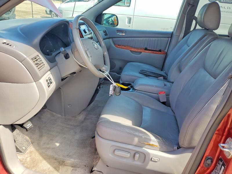 2009 Toyota Sienna VIN 5TDZK22C19S234288 COPART salvage auction — FRONT END, Ia - Cert Of Title-Salvage Title, sold $525 on 2026-07-29 (photo 7)
