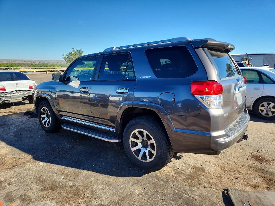 2011 Toyota 4runner VIN JTEBU5JR7B5068448 COPART salvage auction — MINOR DENT/SCRATCHES, NM - CERTIFICATE OF TITLE, sold $7,100 on 2026-07-09 (photo 2)