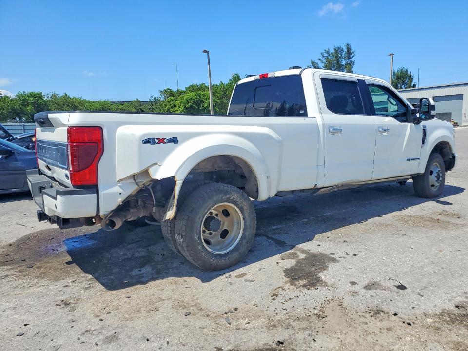 2022 Ford F-350 super duty VIN 1FT8W3DT3NEC06107 COPART salvage auction — MECHANICAL, MS - CERT OF TITLE-SALVAGED (P), sold $12,900 on 2026-07-27 (photo 3)