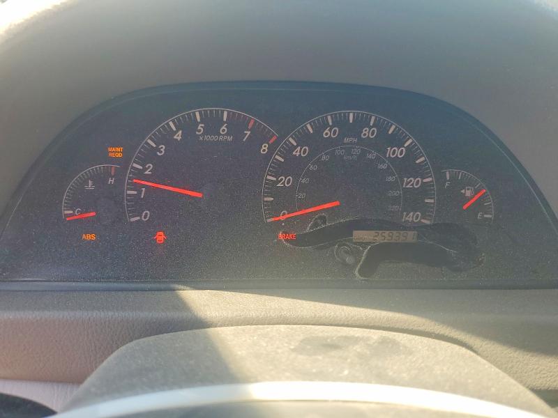 2005 Toyota Camry VIN JTDBE32K553001189 COPART salvage auction — FRONT END, Id - Salvage Certificate Of Title, sold $100 on 2026-07-28 (photo 9)