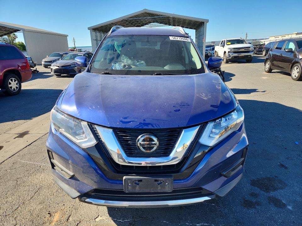 2018 Nissan Rogue VIN KNMAT2MT9JP600293 COPART salvage auction — REAR END, CA - SALVAGE CERTIFICATE, sold $925 on 2026-07-16 (photo 5)