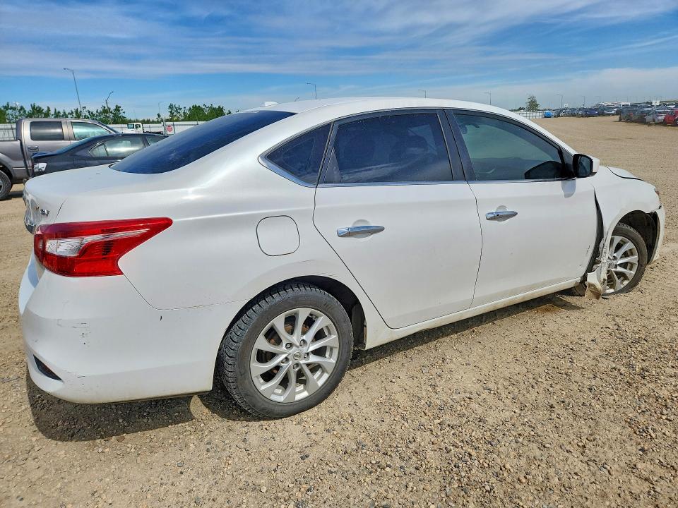 2018 Nissan Sentra VIN 3N1AB7AP4JY321892 COPART salvage auction — FRONT END, Ab - Bos - Salvage, sold $2,050 on 2026-07-02 (photo 3)