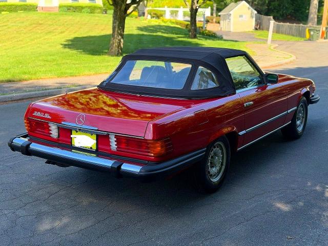 1982 Mercedes-benz 380 VIN WDBBA45A6CB013194 COPART salvage auction — NORMAL WEAR, MA - CERTIFICATE OF TITLE (P), sold $3,100 on 2026-07-02 (photo 4)