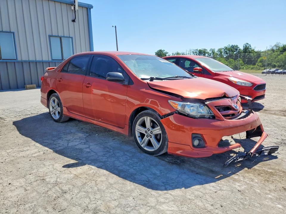 2013 Toyota Corolla VIN 2T1BU4EE2DC075965 COPART salvage auction — FRONT END, Pa - Certificate Of Salvage, sold $3,300 on 2026-07-02 (photo 4)