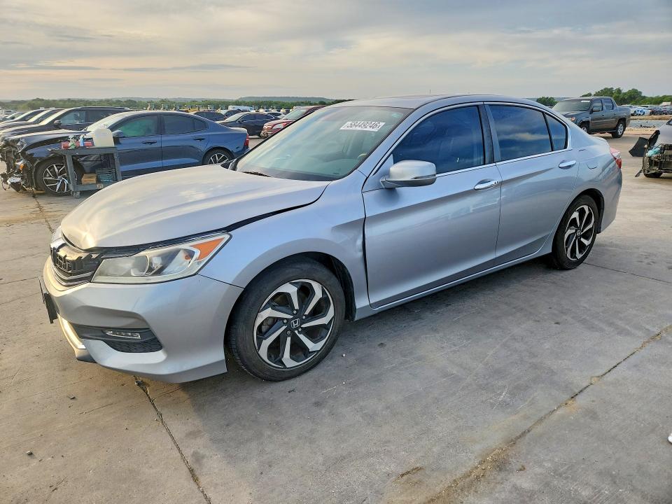 2016 Honda Accord VIN 1HGCR2F98GA210078 COPART salvage auction — FRONT END, Tx - Certificate Of Title, sold $250 on 2026-07-27 (photo 1)