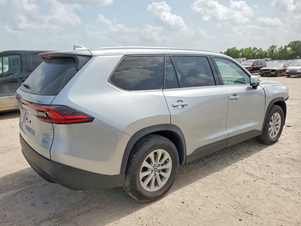 2025 Toyota Highlander VIN 5TDAAAB57SS083409 COPART salvage auction — FRONT END, Fl - Cert Of Title Slvg Rebuildable, sold $18,500 on 2026-07-10 (photo 3)