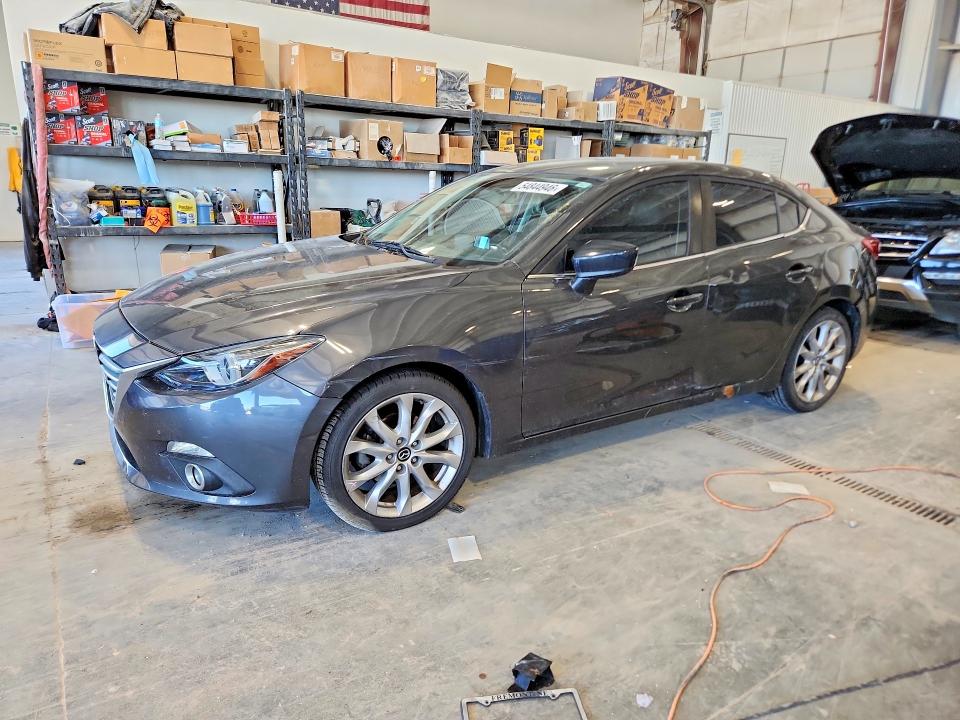 2014 Mazda 3 VIN JM1BM1V38E1160456 COPART salvage auction — SIDE, Ne - Cert Of Title-Salvage, sold $1,800 on 2026-07-07 (photo 1)